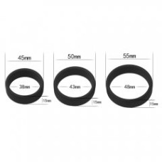 Эрекционные кольца LoveToy Power Plus Soft Silicone Pro Ring Black