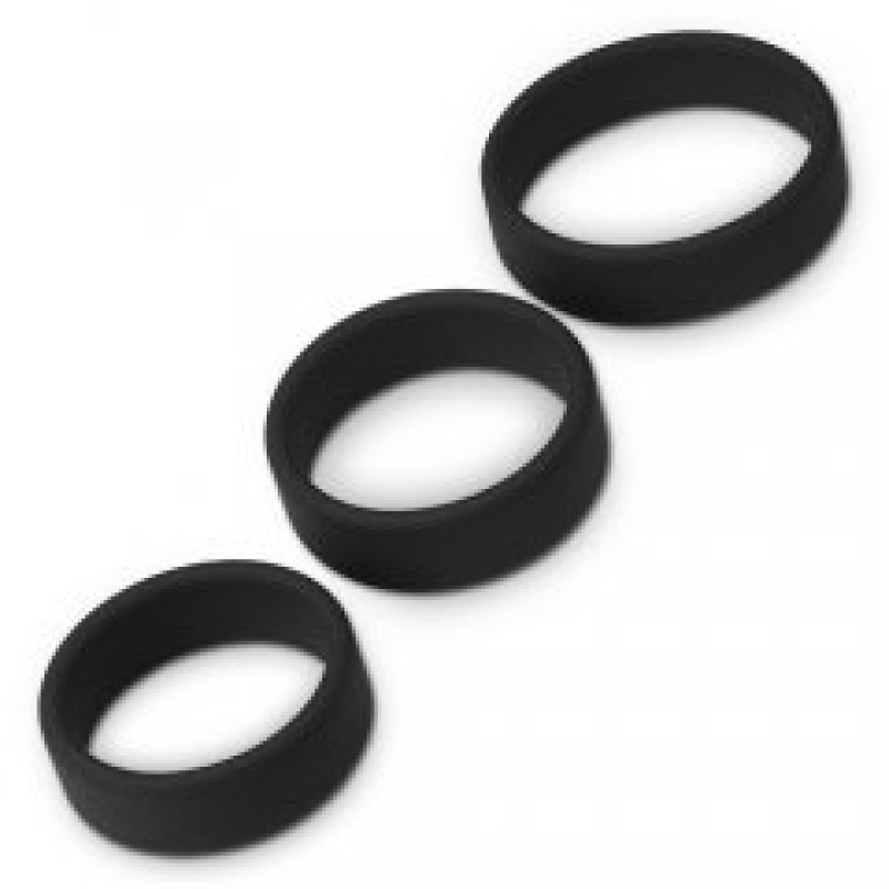 Эрекционные кольца LoveToy Power Plus Soft Silicone Pro Ring Black