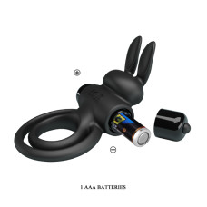 Ерекційне кільце Pretty Love Vibrant Penis Ring III Black