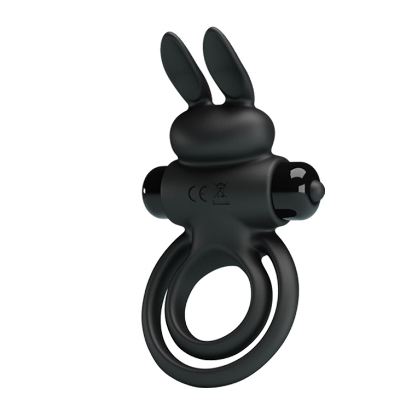 Ерекційне кільце Pretty Love Vibrant Penis Ring III Black