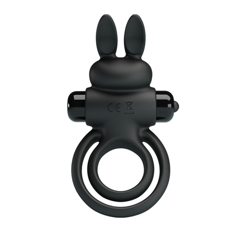 Ерекційне кільце Pretty Love Vibrant Penis Ring III Black