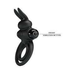 Ерекційне кільце Pretty Love Vibrant Penis Ring III Black
