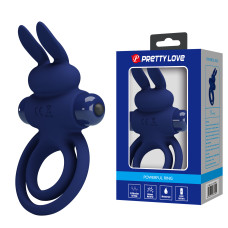 Ерекційне кільце Pretty Love Vibrant Penis Ring III Blue