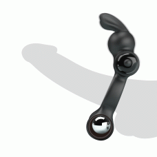 Ерекційне кільце Pretty Love Vibrant Penis Ring Yusuf Black