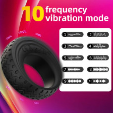 Виброкольцо B - Series Cute App-Controlled Vibrating Cock Ring