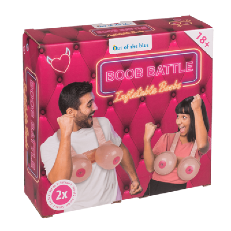 Игра OOTB Boob Battle Inflatable Boobs, 15 x 40 см
