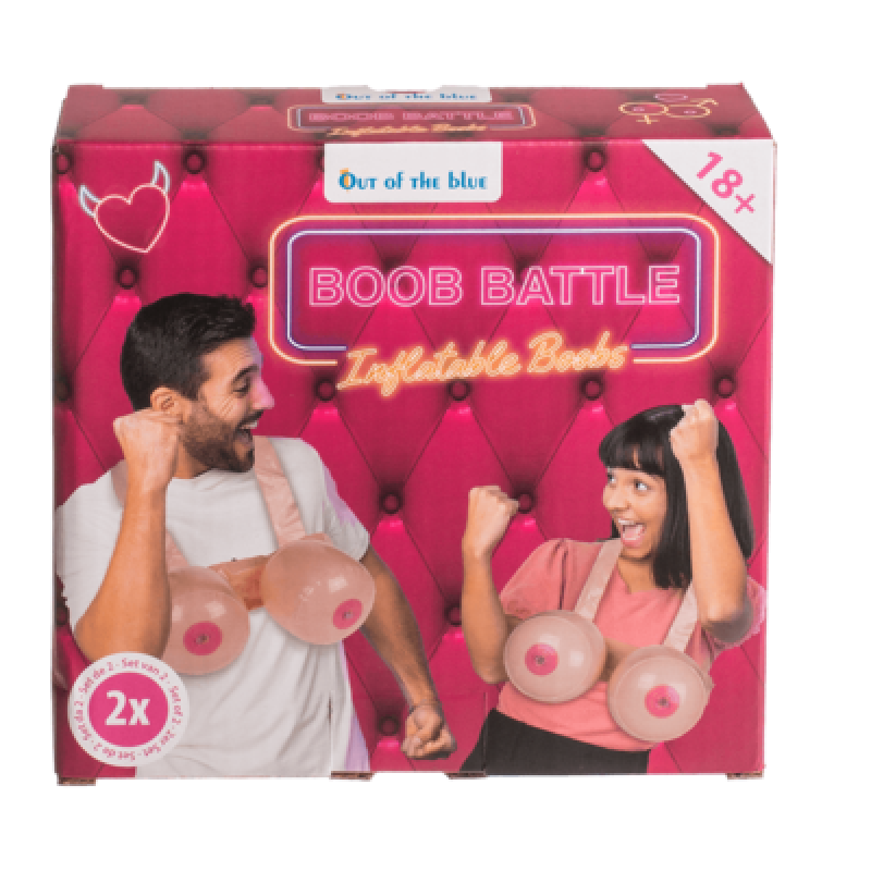 Игра OOTB Boob Battle Inflatable Boobs, 15 x 40 см