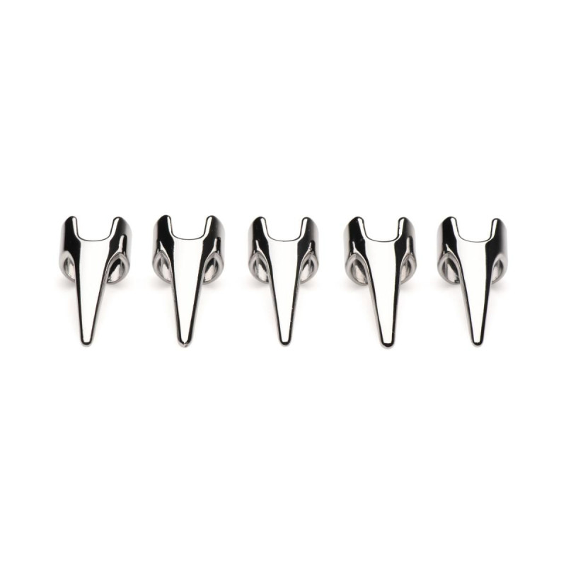 Набір кілець з кігтями Master Series Five-Piece Sensation Claw Rings - Silver
