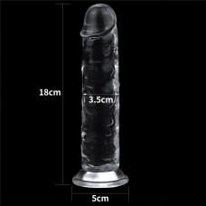 Фаллоимитатор LoveToy Flawless Clear Dildo 7 Clear