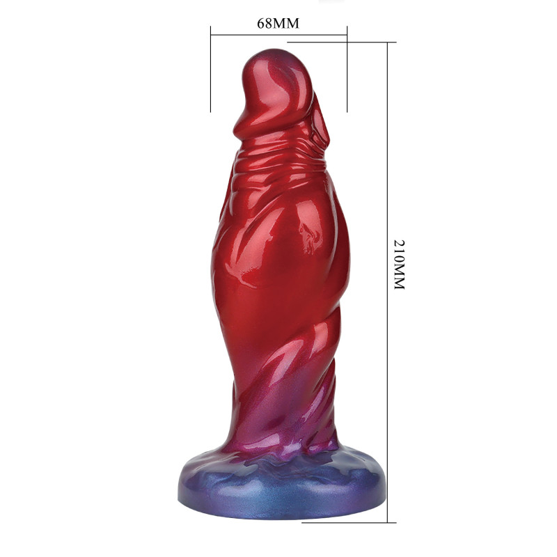 Надувной фэнтезийный фаллоимитатор Power Monsters Shadow Behemoth, 22 см