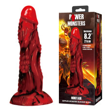 Фэнтезийный фаллоимитатор Power Monsters Minotaur, 21 см