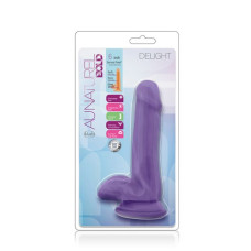 Фалоімітатор Blush Au Naturel Bold Delight 6Inch Dildo Фіолетовий