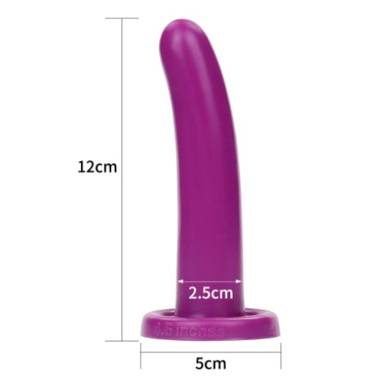 Фалоімітатор LoveToy Holy Dong Small 4.5 Purple Фалоімітатор LoveToy Holy Dong Small 4.5 Purple