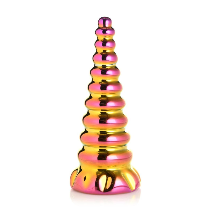 Фэнтезийный фаллоимитатор Creature Cocks Twilight Rainbow Glass Dildo Фэнтезийный фаллоимитатор Creature Cocks Twilight Rainbow Glass Dildo
