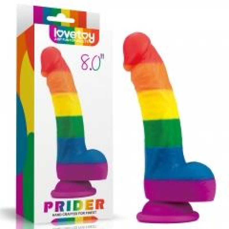 Фаллоимитатор LoveToy Prider Dildo 8 Фаллоимитатор LoveToy Prider Dildo 8