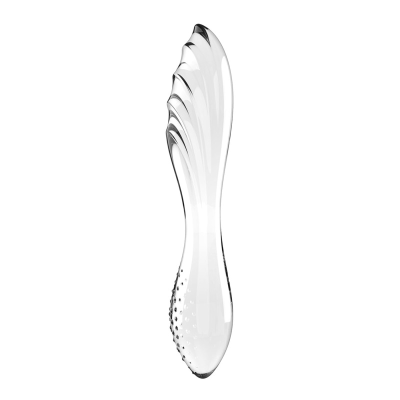 Двухсторонний стеклянный дилдо Satisfyer Dazzling Crystal 1 Transparent, очень крепкий, без стопера. Двухсторонний стеклянный дилдо Satisfyer Dazzling Crystal 1 Transparent, очень крепкий, без стопера.