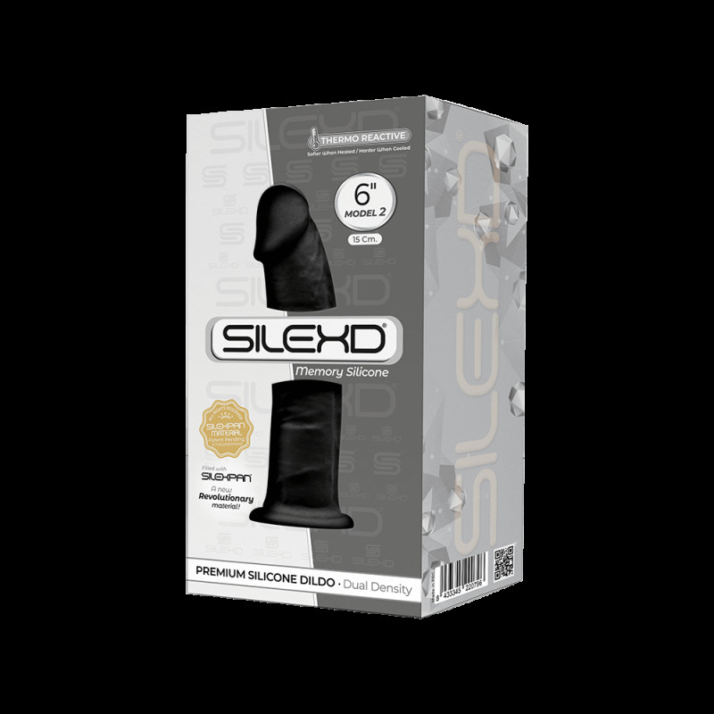 Фаллоимитатор SilexD Robby MODEL 2 Черный Размер 6in Фаллоимитатор SilexD Robby MODEL 2 Черный Размер 6in