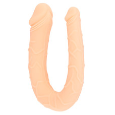 Двусторонний фаллоимитатор You2Toys Sex Talent Silicone Skin-colouR Телесный