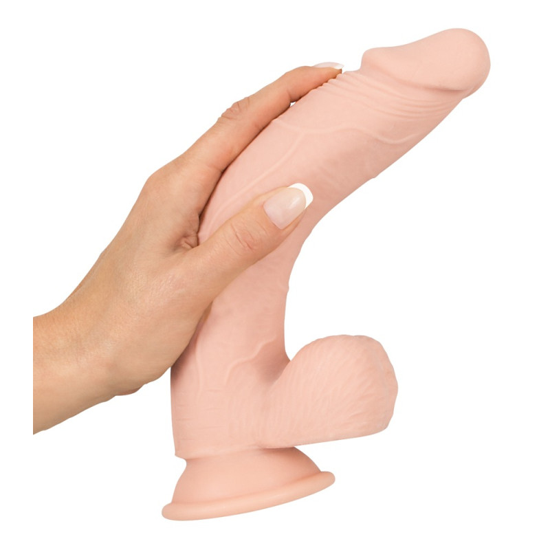 Фаллоимитатор Nature Skin Medium Dildo Телесный Фаллоимитатор Nature Skin Medium Dildo Телесный