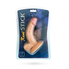 Фаллоимитатор с мошонкой Toyfa RealStick Nude Dildo 582008