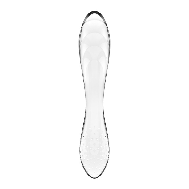 Двухсторонний стеклянный дилдо Satisfyer Dazzling Crystal 1 Transparent, очень крепкий, без стопера. Двухсторонний стеклянный дилдо Satisfyer Dazzling Crystal 1 Transparent, очень крепкий, без стопера.