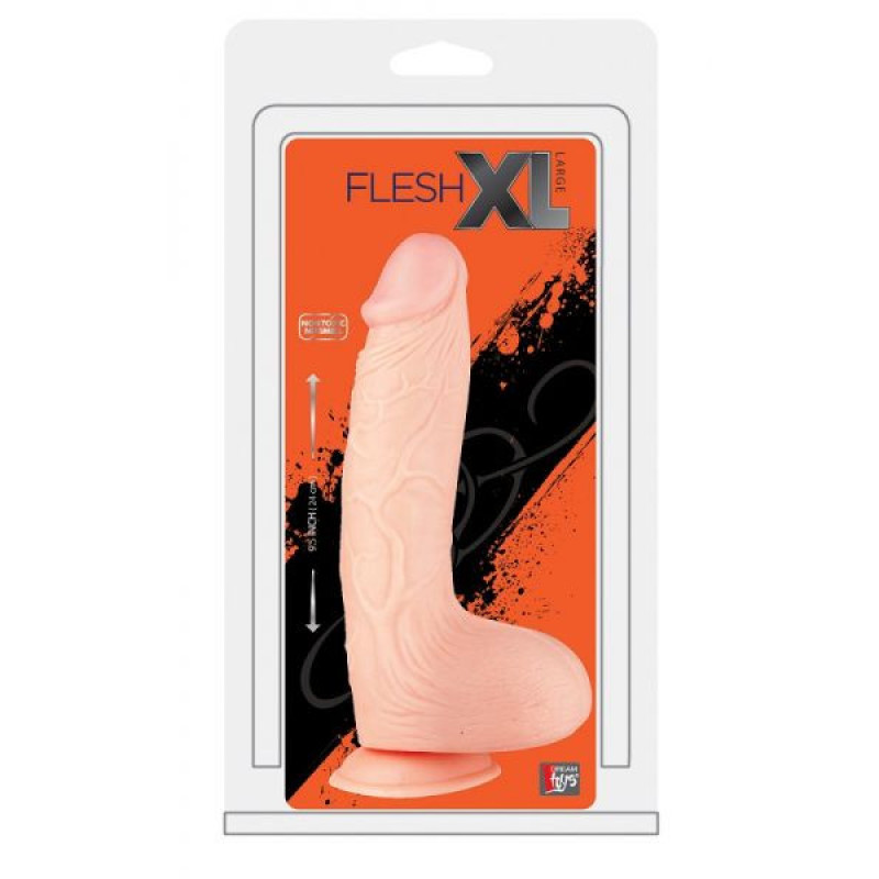 Фалоімітатор Dreamtoys FleshXLarge 9,5 inch Фалоімітатор Dreamtoys FleshXLarge 9,5 inch
