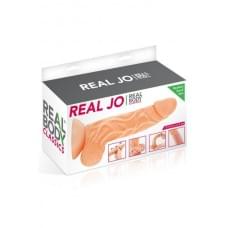 Фаллоимитатор с подвижной крайней плотью Real Body Real JO
