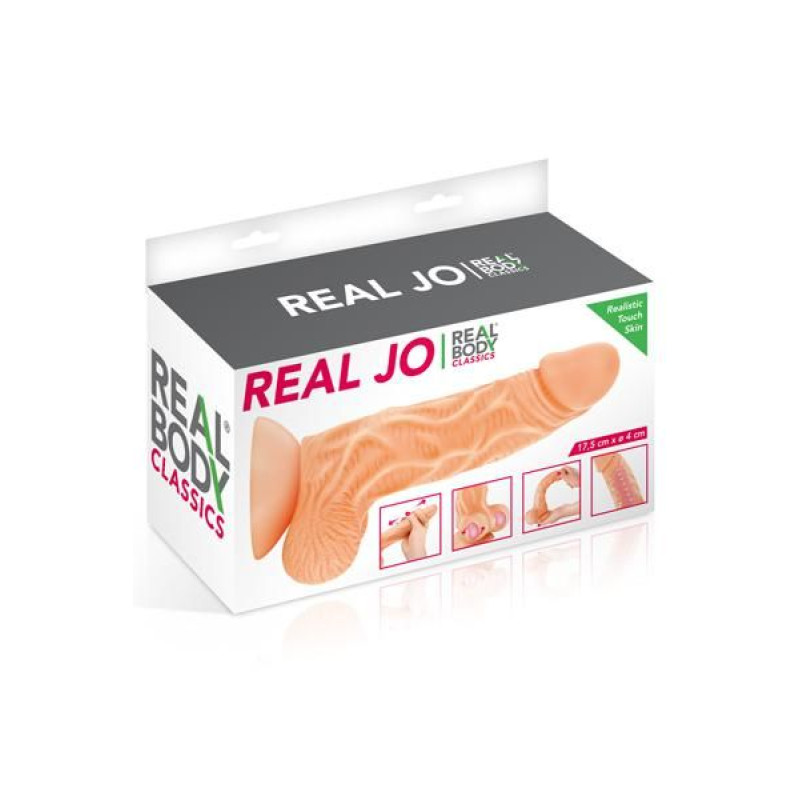 Фаллоимитатор с подвижной крайней плотью Real Body Real JO Фаллоимитатор с подвижной крайней плотью Real Body Real JO