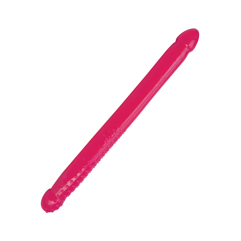 Двойной фаллоимитатор Topco Sales Sex Please! 40х3,5 см Розовый Двойной фаллоимитатор Topco Sales Sex Please! 40х3,5 см Розовый