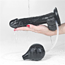 Фалоімітатор LoveToy Squirt Extreme Dildo 9 Black