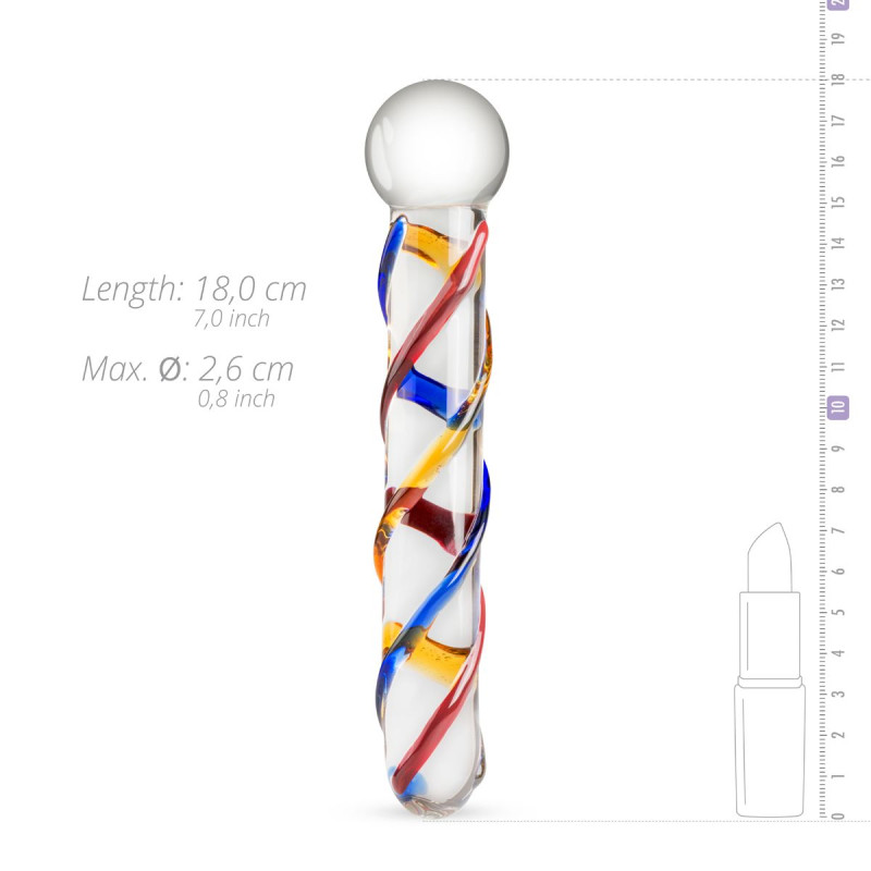 Стеклянный дилдо Gildo Glass Dildo No. 10 Стеклянный дилдо Gildo Glass Dildo No. 10