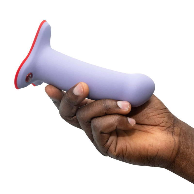 Фаллоимитатор Fun Factory AMOR, сиреневый, длина 14,6 см, диаметр 3,7 см, изогнутый Фаллоимитатор Fun Factory AMOR, сиреневый, длина 14,6 см, диаметр 3,7 см, изогнутый