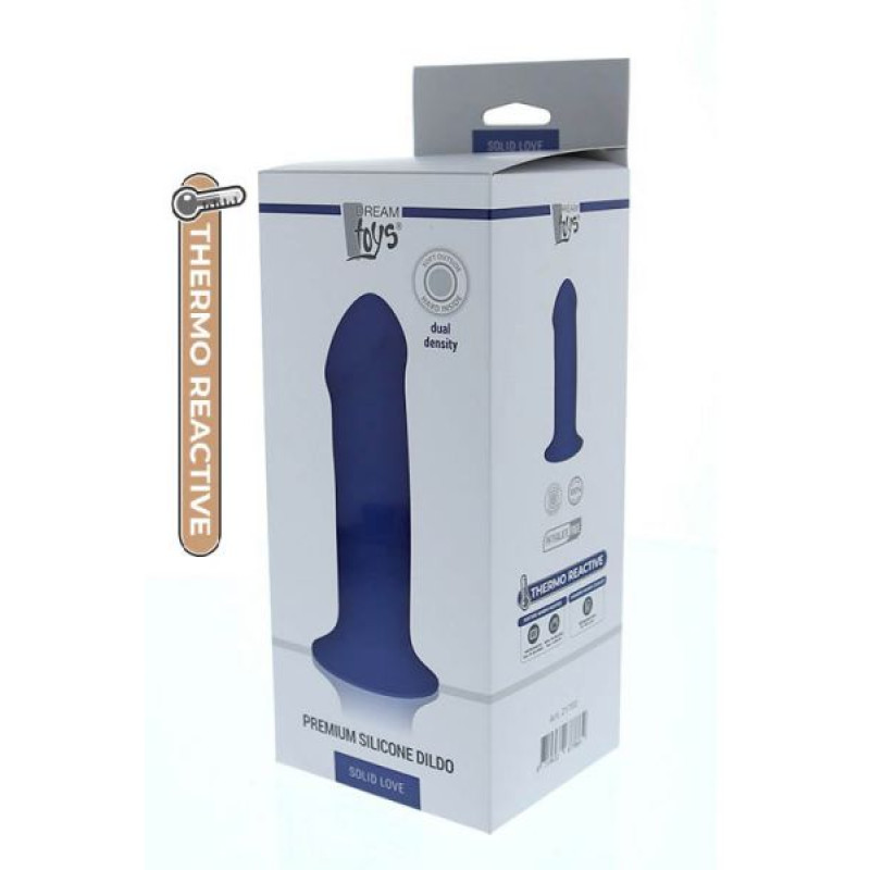 Фаллоимитатор термоактивный Dreamtoys Solid Love Thick 7Inch Синий Фаллоимитатор термоактивный Dreamtoys Solid Love Thick 7Inch Синий