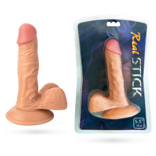 Фалоімітатор Toyfa RealStick Nude реалістичний, 14 см