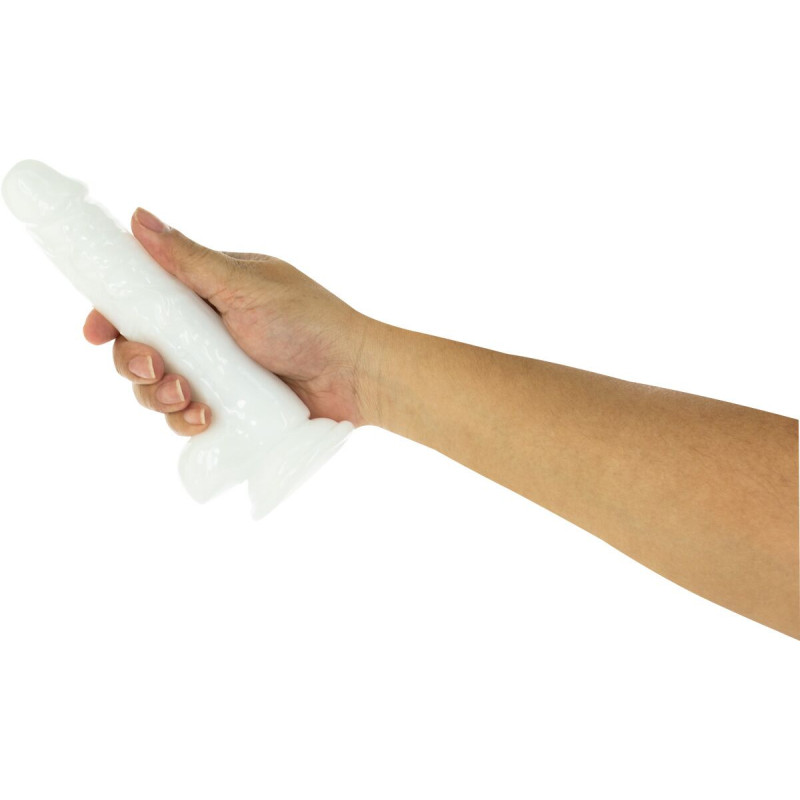 Перлинний фалоімітатор на присосці ADDICTION — Pearl by Addiction 7,5″ Dong, віброкуля в подарунок Перлинний фалоімітатор на присосці ADDICTION — Pearl by Addiction 7,5″ Dong, віброкуля в подарунок