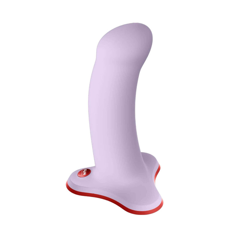 Фаллоимитатор Fun Factory AMOR, сиреневый, длина 14,6 см, диаметр 3,7 см, изогнутый Фаллоимитатор Fun Factory AMOR, сиреневый, длина 14,6 см, диаметр 3,7 см, изогнутый