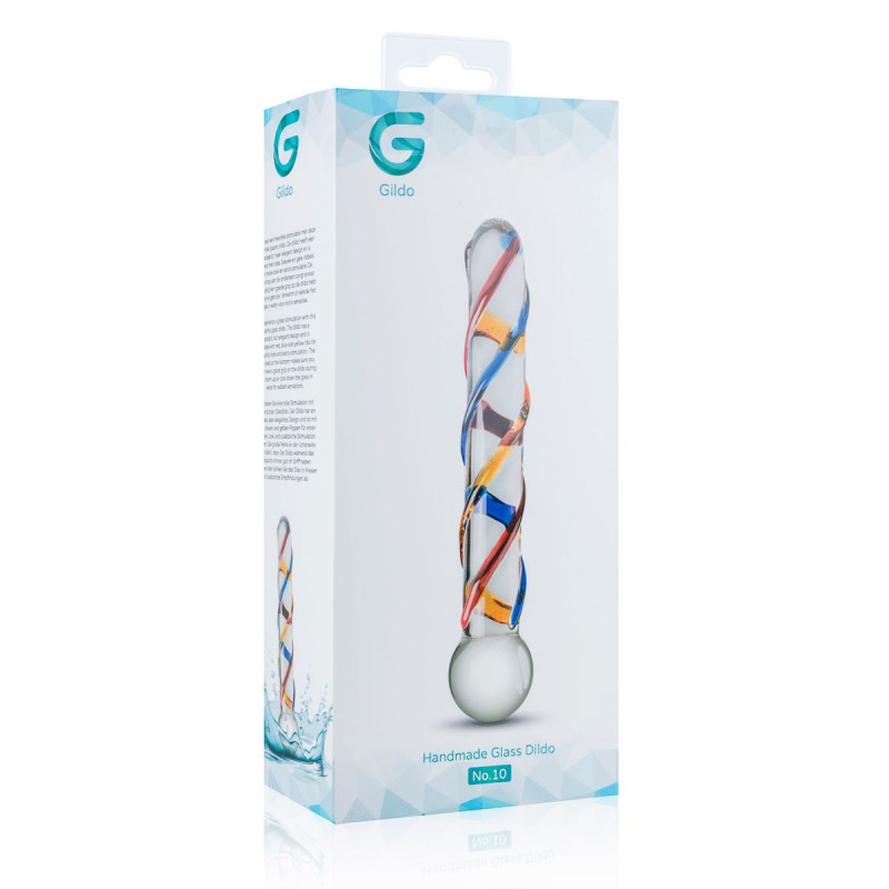 Стеклянный дилдо Gildo Glass Dildo No. 10 Стеклянный дилдо Gildo Glass Dildo No. 10