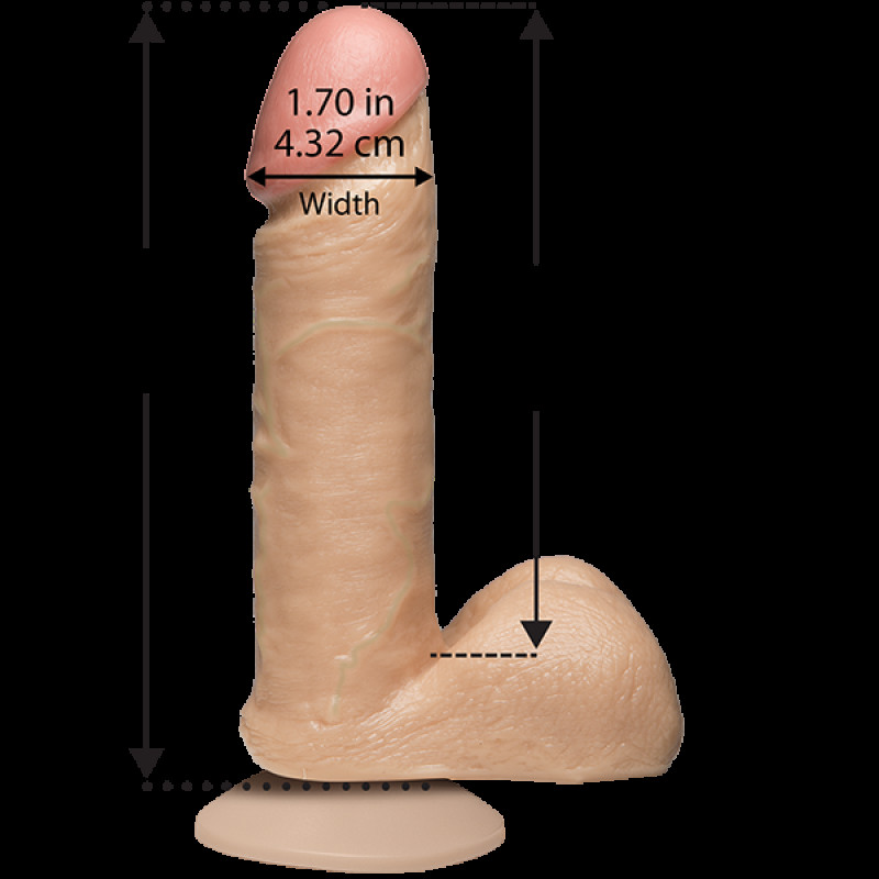 Фалоімітатор Doc Johnson The Realistic Cock 6 inch Фалоімітатор Doc Johnson The Realistic Cock 6 inch