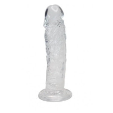 Прозрачный фаллоимитатор Alive Jelly Dildo Empire