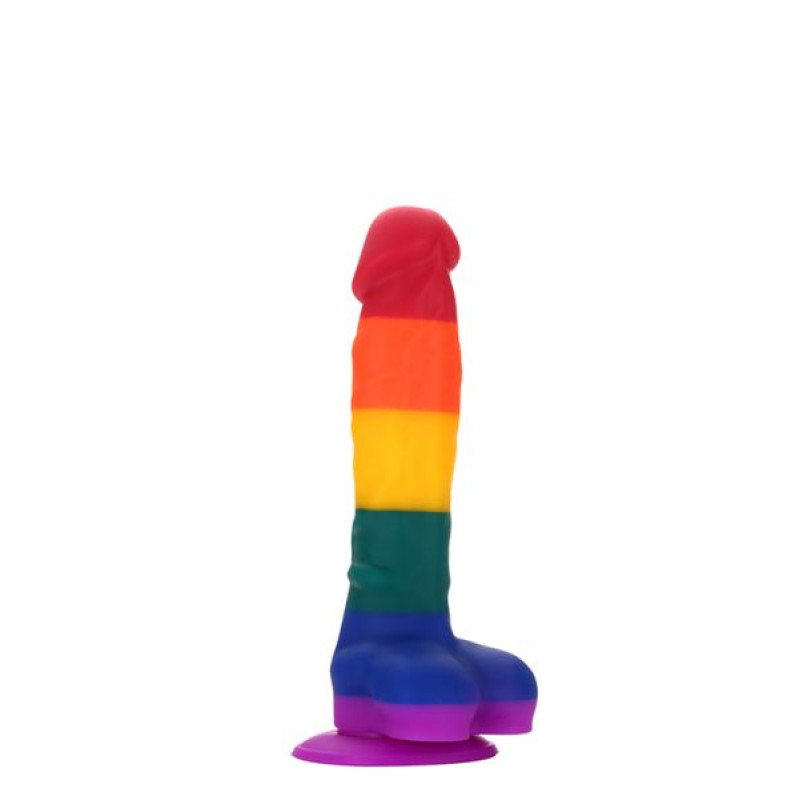 Райдужний фалоімітатор Dreamtoys Colourful Love Dildo 17.5 см Райдужний фалоімітатор Dreamtoys Colourful Love Dildo 17.5 см