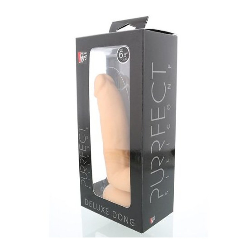 Фаллоимитатор Dreamtoys Purrfect Silicone Deluxe Dong 6,5 inch Фаллоимитатор Dreamtoys Purrfect Silicone Deluxe Dong 6,5 inch