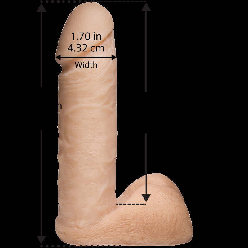 Фалоімітатор Doc Johnson Platinum TRUSKYN The Tru Ride 6 Inch Фалоімітатор Doc Johnson Platinum TRUSKYN The Tru Ride 6 Inch