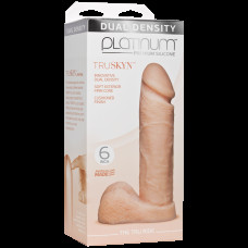 Фаллоимитатор Doc Johnson Platinum TRUSKYN The Tru Ride 6 Inch