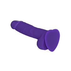Реалистичный фаллоимитатор Strap-On-Me SOFT REALISTIC DILDO Фиолетовый Size XL