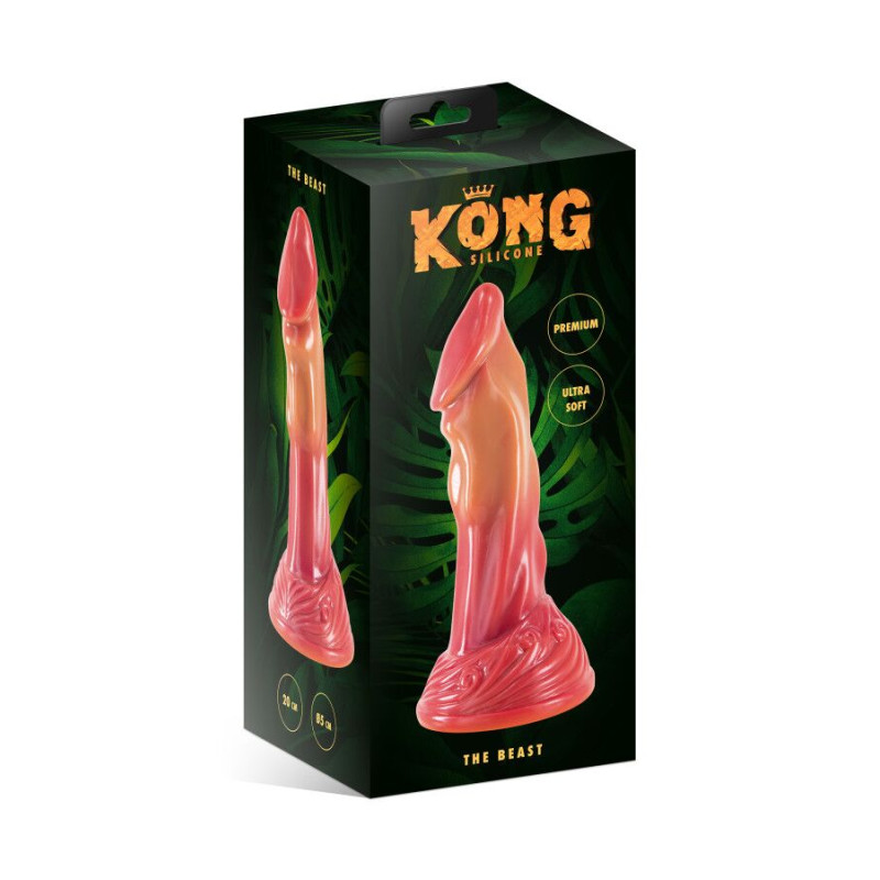 Фэнтезийный фаллоимитатор Kong Silicone The Beast Фэнтезийный фаллоимитатор Kong Silicone The Beast
