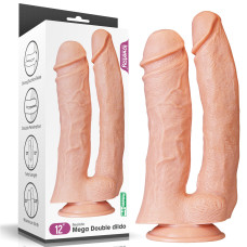Фалоімітатор LoveToy King-Sized Realistic Mega Double Dildo 12"