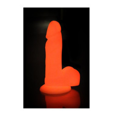 Фалоімітатор Dreamtoys Lightsaber, що світиться в темряві, Рожевий