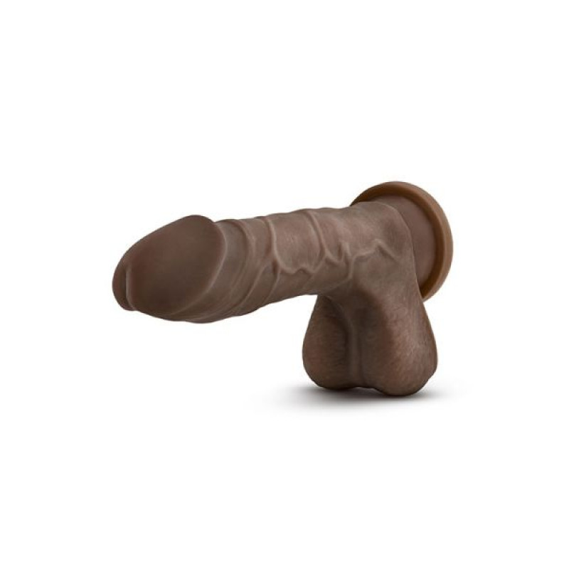 Фалоімітатор Blush З Подвійною Щільністю Au Naturel 8.5 Mister Perfect Коричневий