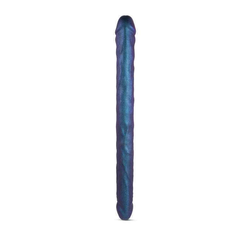 Фаллоимитатор двойной Strap-On-Me DOUBLE DONG REALISTIC DILDO - SNAKY METALLIC COLOR Фаллоимитатор двойной Strap-On-Me DOUBLE DONG REALISTIC DILDO - SNAKY METALLIC COLOR