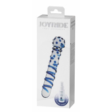 Скляний фалоімітатор StRubber JOYRIDE Premium GlassiX Set 07